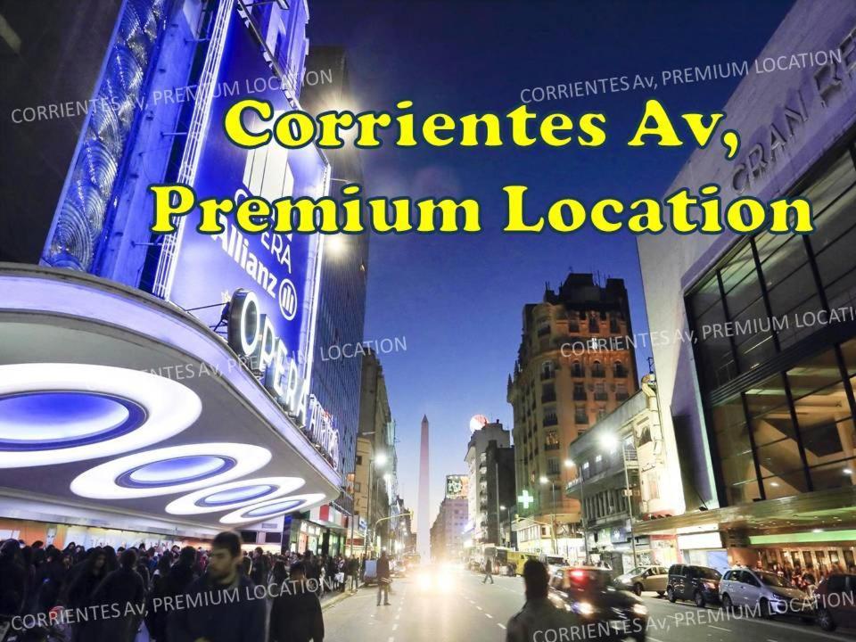 شقة Corrientes Av, Premium Location بوينس آيرس المظهر الخارجي الصورة